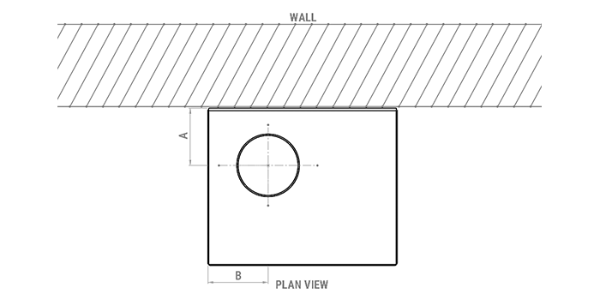 Flavia Cast Hopper - 76mm Dia Outlet Bespoke Position