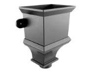 Victrix Cast Hopper - 101mm Sq Outlet Flushfit