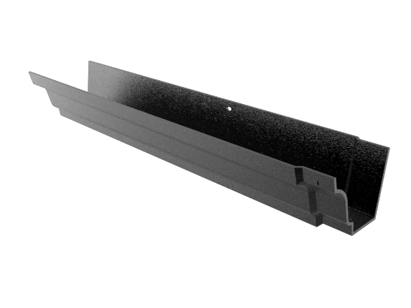 150x100mm Cast Moulded Ogee Gutter 1.83m - Cast Aluminium No46 Length