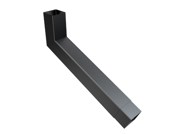 101mm Sq (Rad Edge) F-Joint Extended Bend 251-500mm