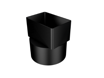 101x76mm Rect (Rad Edge) Swaged Drain Adaptor