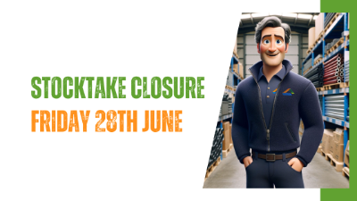 Stocktake Closure Notice - Aluminium Superstore