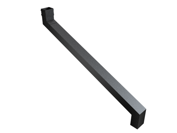 101x76mm Rect (Sq Edge) Cast Clr 2 Pt S/n 1001-1250mm Proj