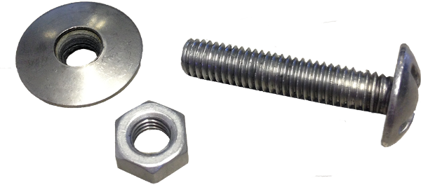 M6x20mm Nut, Bolt & Washer - Each