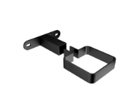 101x76mm Rect (Rad Edge) 2 Pt Standoff Pipe Clip 200mm Box Section Base