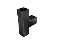 63mm Sq (Rad Edge) Swaged Y-Junction 92.5°