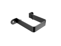 76mm Sq (Rad Edge) 1pt 30mm Standoff Pipe Clip