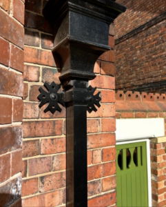 Legacy cast aluminium downpipes 76mm square rainwater pipe